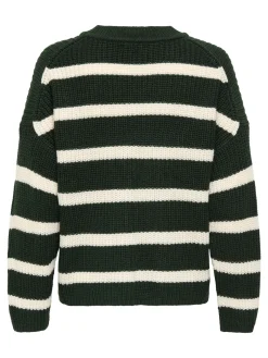 JDYJUSTY L/S STRIPE PULLOVER KNT NO