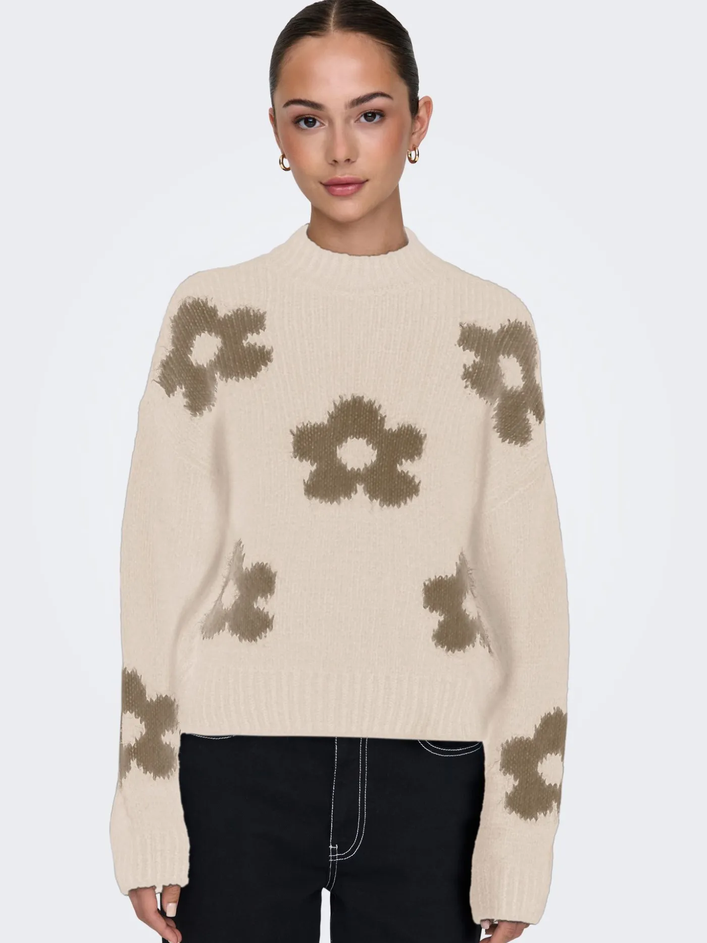 JDYKILIAN FLOWER L/S PULLOVER KNT