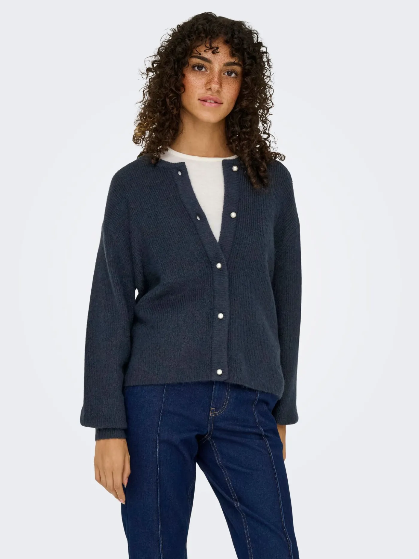 JDYLUMI LIFE L/S BUTTON CARDIGA KNT