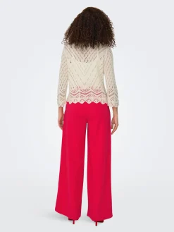 JDYNEW SUN 3/4 CROPPED PULLOVER KNT