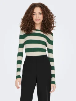 JDYPLUM L/S O-NECK PULLOVER KNT NOO