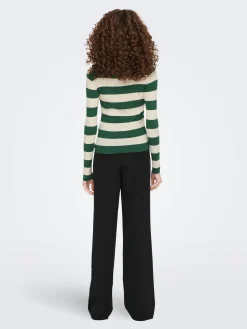 JDYPLUM L/S O-NECK PULLOVER KNT NOO