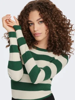 JDYPLUM L/S O-NECK PULLOVER KNT NOO