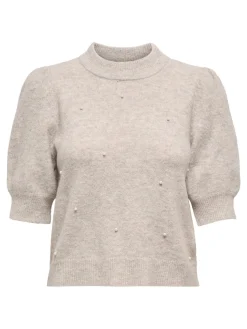 JDYRUE LIFE 2/4 PEARL PULLOVER KNT