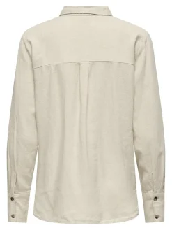 JDYSAY L/S LINEN LOOSE SHIRT WVN NO