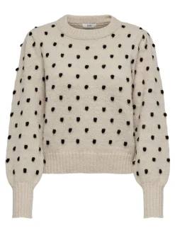 JDYSIGRID LIFE L/S ON PUFF PULL KNT