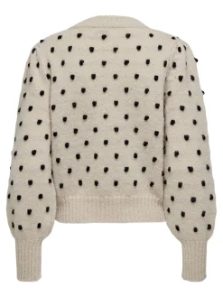 JDYSIGRID LIFE L/S ON PUFF PULL KNT