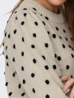 JDYSIGRID LIFE L/S ON PUFF PULL KNT