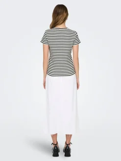 JDYSOLAR S/S O NECK TOP JRS NOOS