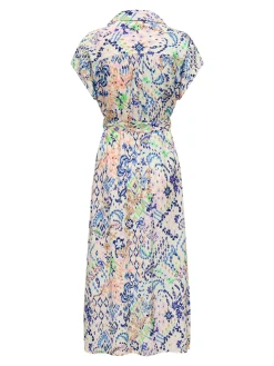 JDYTROYA LIFE S/L MIDI DRESS WVN DI