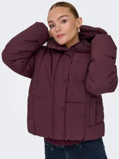 JDYWONDER SHORT HOOD PUFFER OTW SIJ