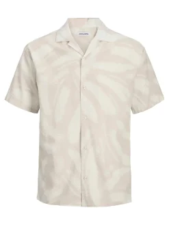 JJALBERTO SEERSUCKER RESORT SHIIRT