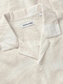 JJALBERTO SEERSUCKER RESORT SHIIRT