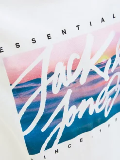 JJCOLTON PHOTOPRINT TEE SS CREW NE