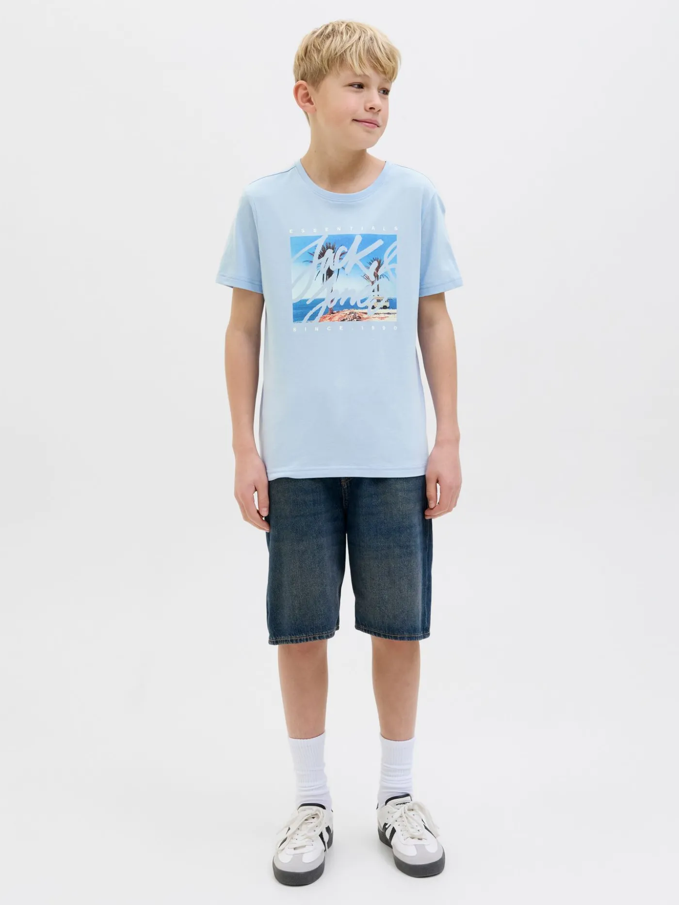JJCOLTON PHOTOPRINT TEE SS CREW NE