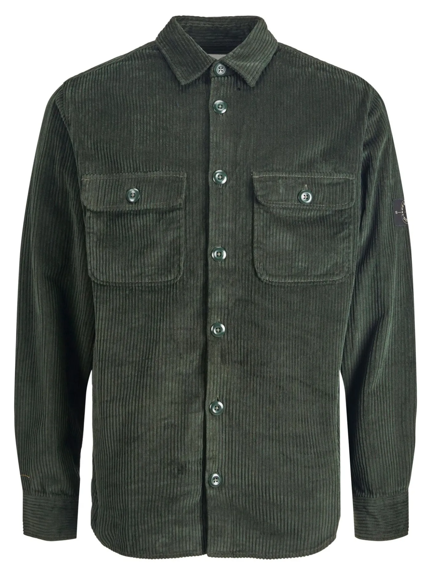 JJDARREN CORD OVERSHIRT LS JNR - Rosin