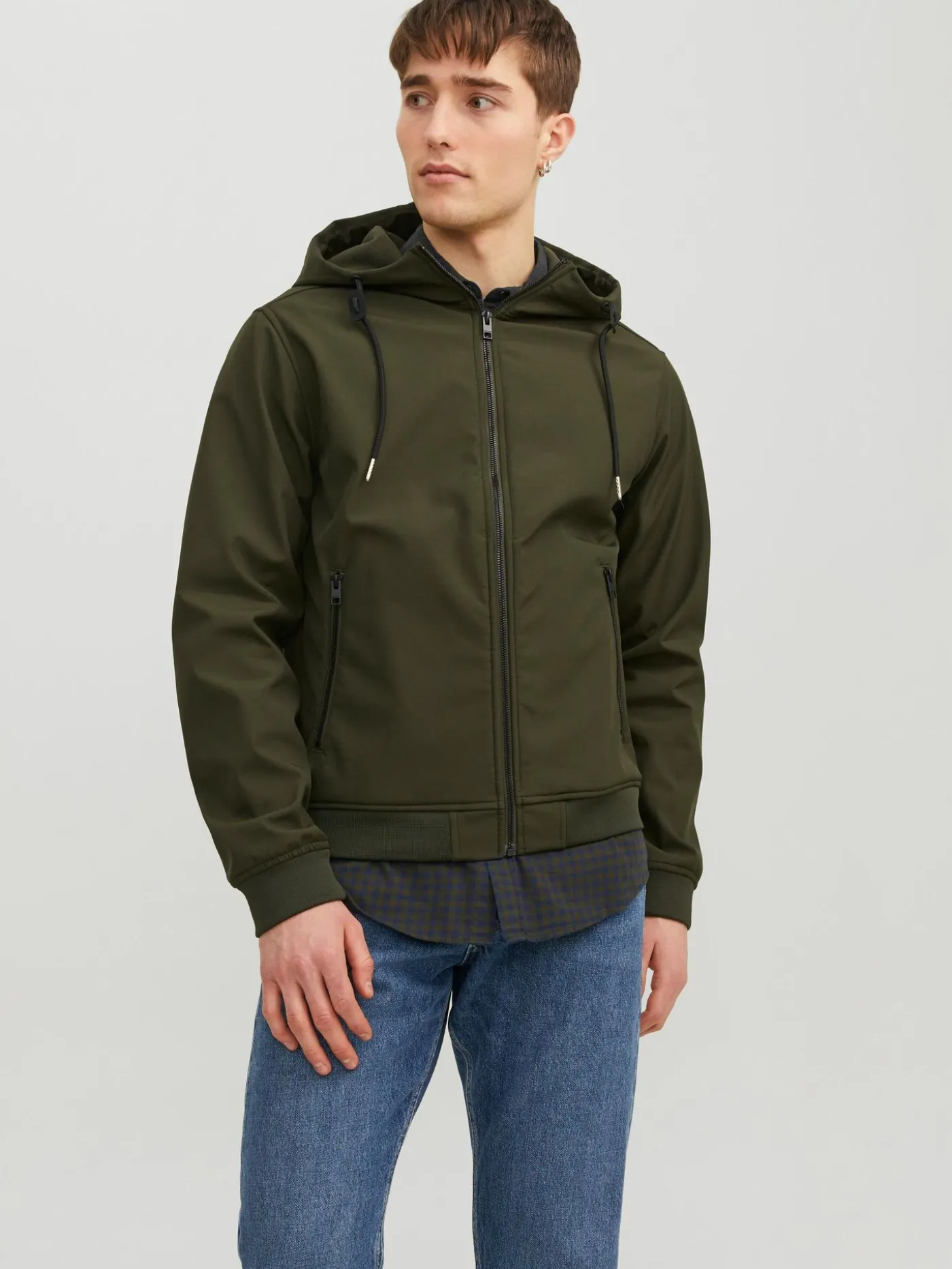 JJEBASIC SOFTSHELL HOOD NOOS