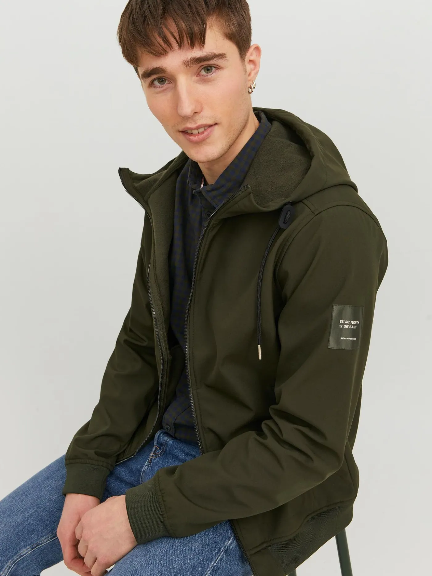 JJEBASIC SOFTSHELL HOOD NOOS