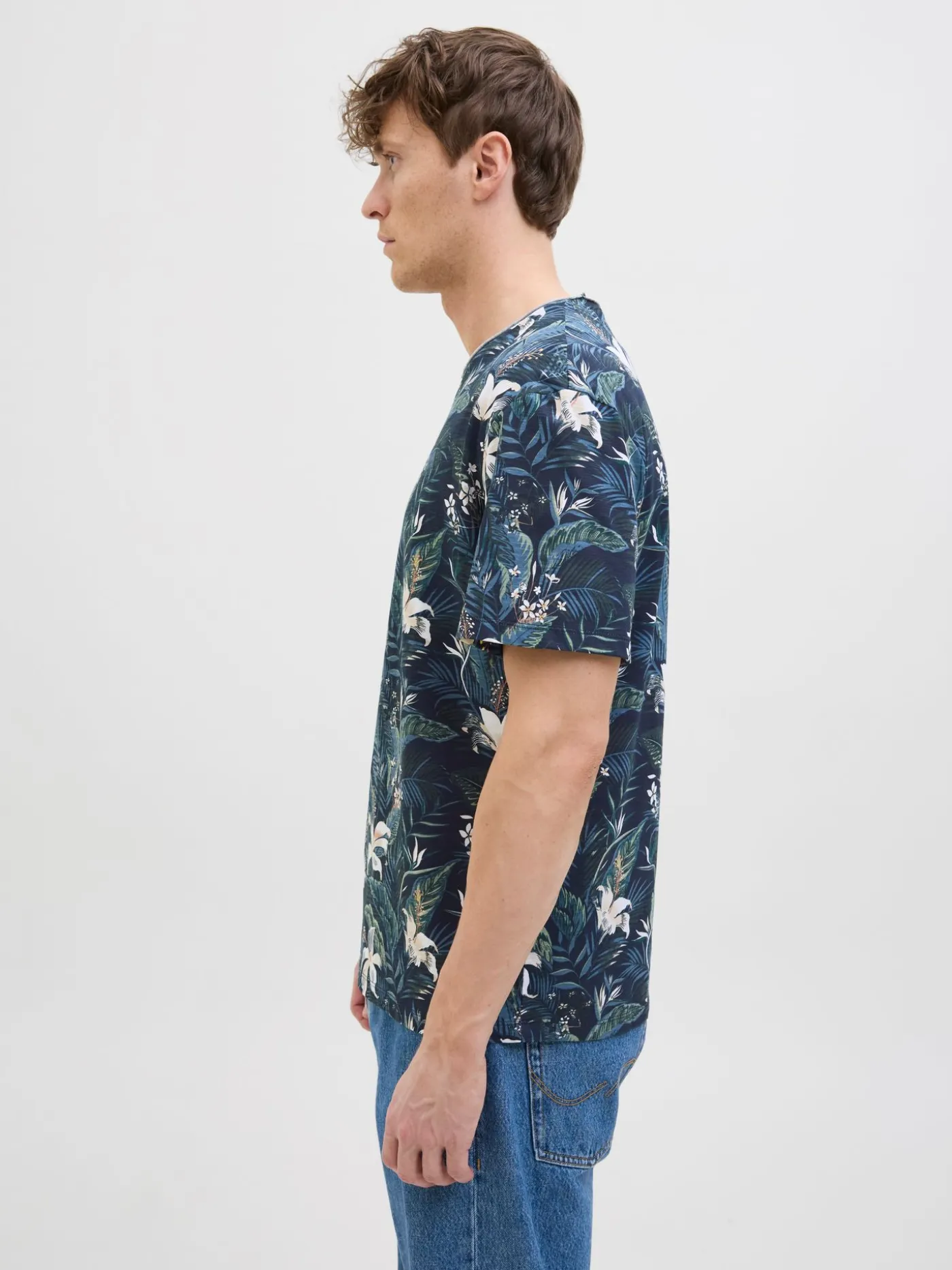 JJEBRYAN AOP TEE S/S O-NECK SN