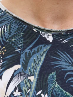 JJEBRYAN AOP TEE S/S O-NECK SN