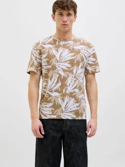 JJEBRYAN AOP TEE S/S O-NECK SN