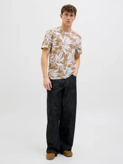 JJEBRYAN AOP TEE S/S O-NECK SN