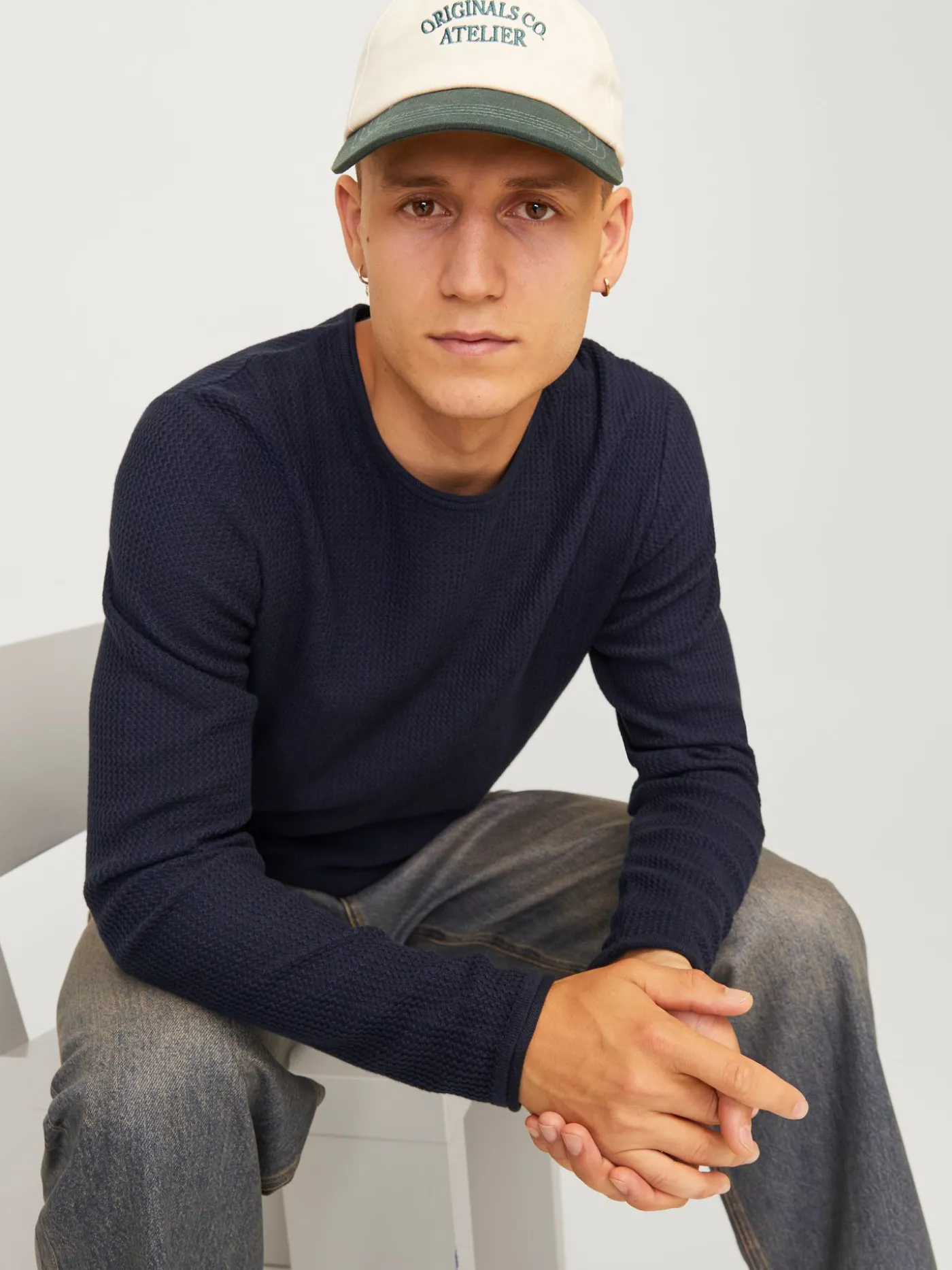 JJECOOPER KNIT CREW NECK NOOS