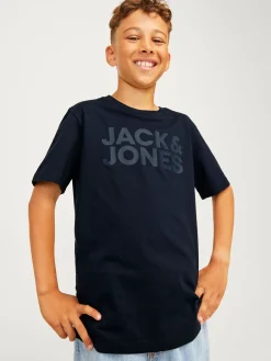 JJECORP LOGO TEE SS O-NECK NOOS JNR