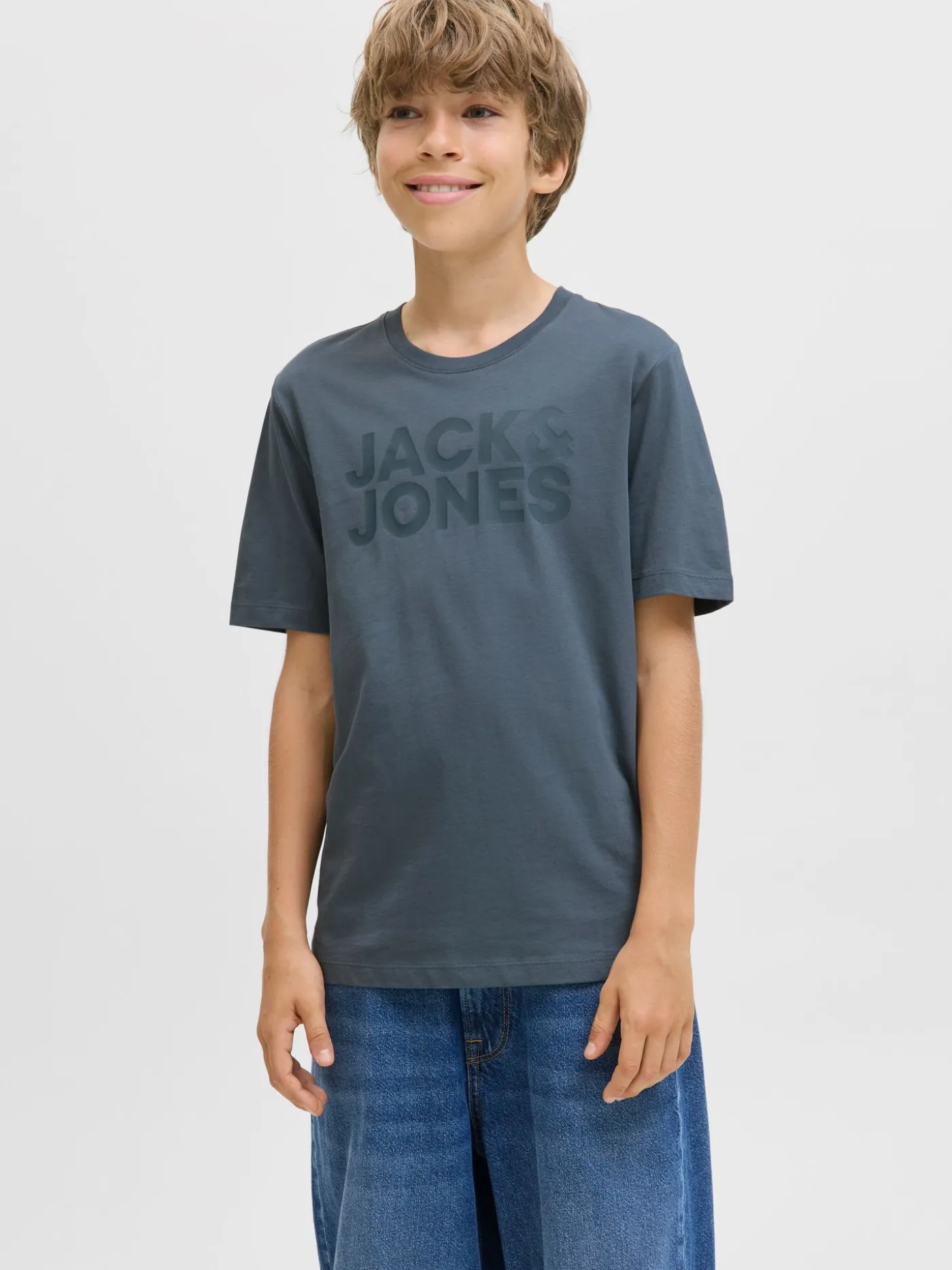 JJECORP LOGO TEE SS O-NECK NOOS JNR