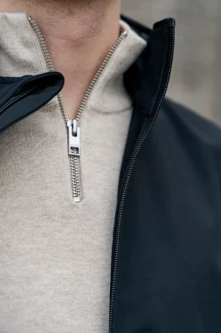 JJEEMIL KNIT HALF ZIP NOOS