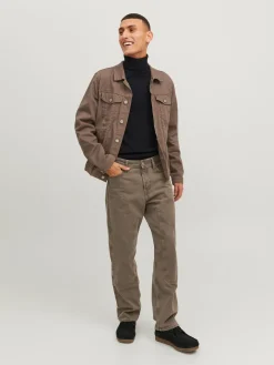 JJEEMIL KNIT ROLL NECK NOOS - Black