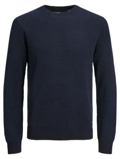 JJEGLOBE KNIT CREW NECK NOOS