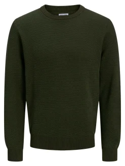JJEGLOBE KNIT CREW NECK NOOS