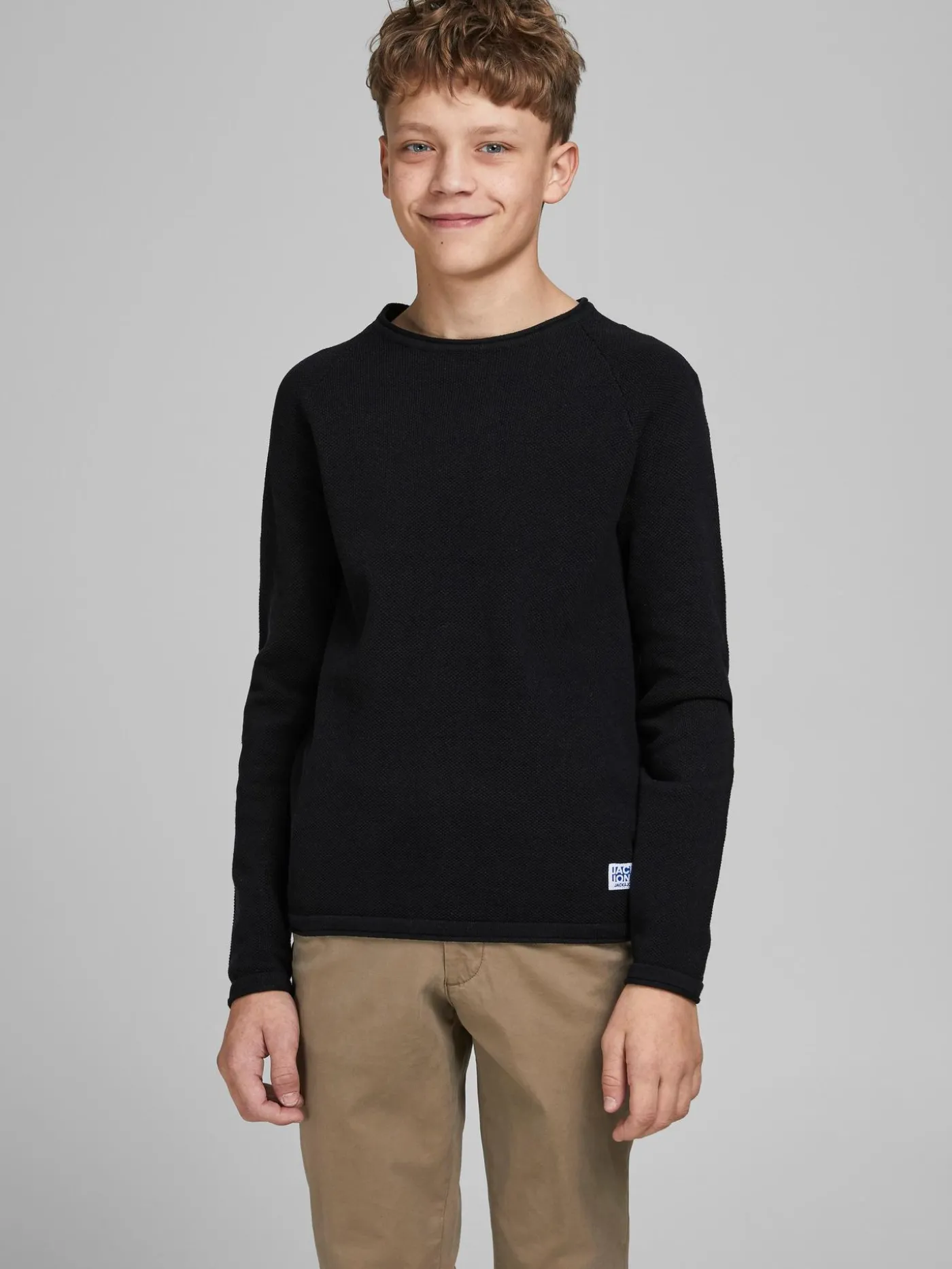 JJEHILL KNIT CREW NECK JNR