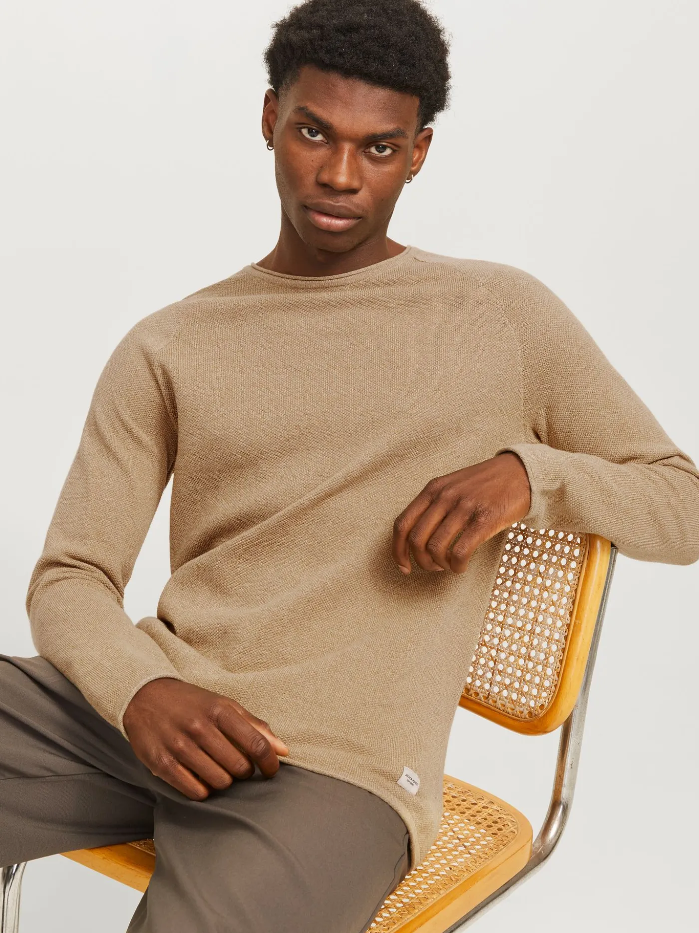 JJEHILL KNIT CREW NECK NOOS