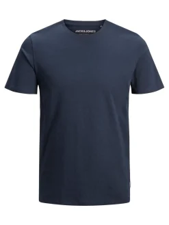 JJEORGANIC BASIC TEE SS O-NECK NOOS - Navy Blazer