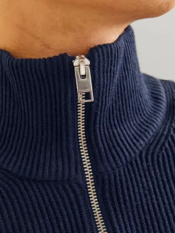 JJEPERFECT KNIT HALF ZIP SN