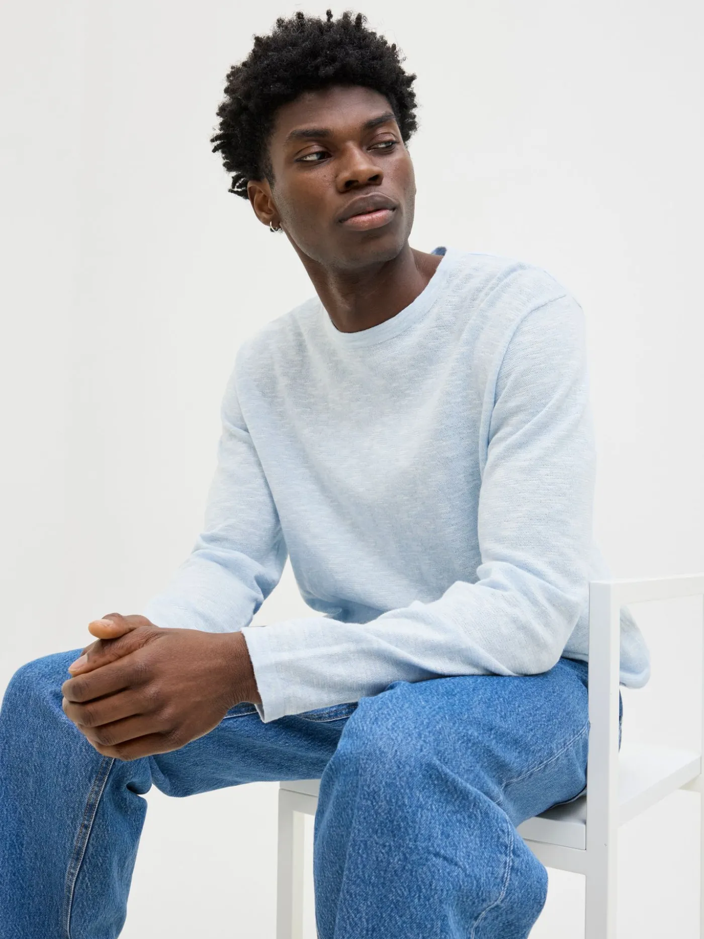 JJESUMMER KNIT CREW NECK SN