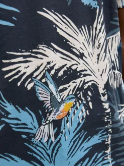 JJHAWAII AOP TEE SS CREW NECK