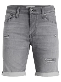 JJIRICK JJIORG SHORTS GE 380 I.K SN - Grey Denim