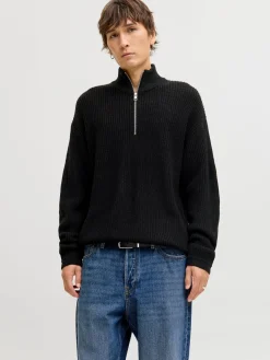 JJKAITO KNIT HALF ZIP BF