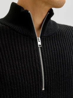 JJKAITO KNIT HALF ZIP BF