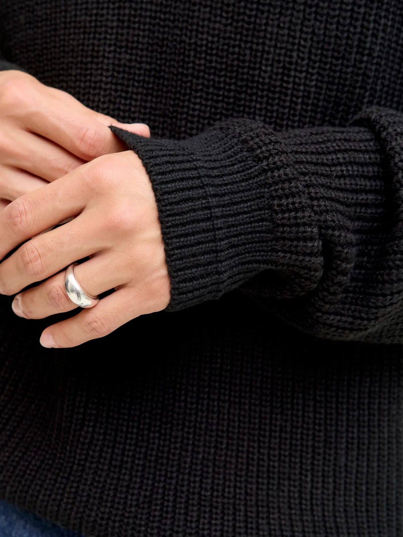 JJKAITO KNIT HALF ZIP BF