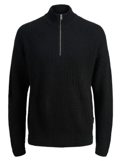 JJKAITO KNIT HALF ZIP BF