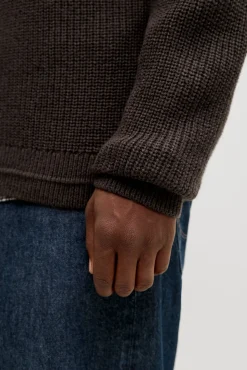 JJKAITO KNIT HALF ZIP BF