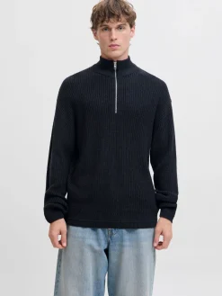 JJKAITO KNIT HALF ZIP BF