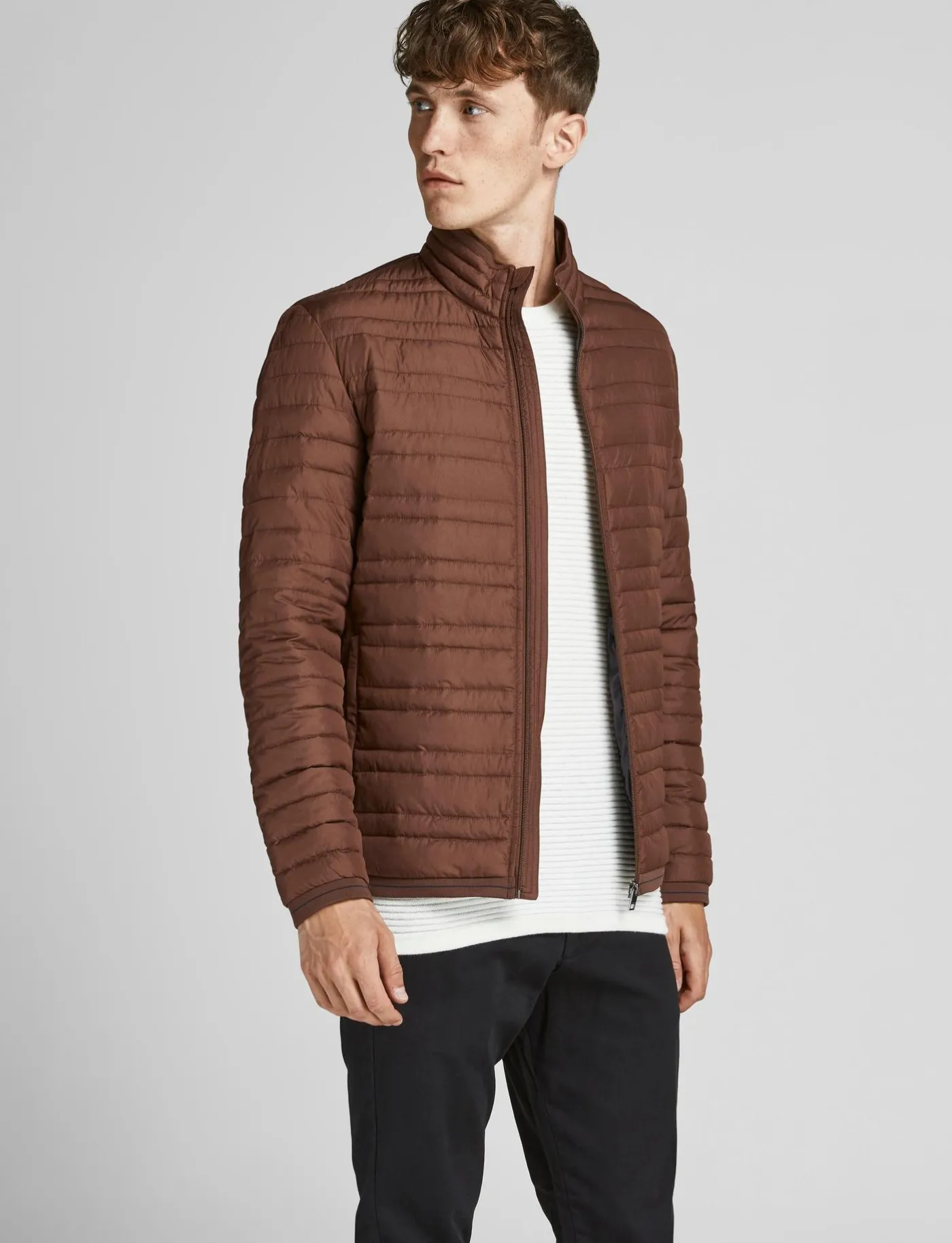 JJLUKE LIGHT JACKET - Cappuccino