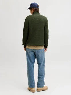 JJPAUL KNIT HALF ZIP