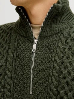 JJPAUL KNIT HALF ZIP