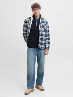 JJPAUL KNIT HALF ZIP